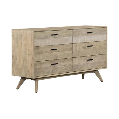3pc Baly Bedroom Set Brushed - Armen Living 6 3pc Baly Bedroom Set Brushed - Armen Living - Image 4