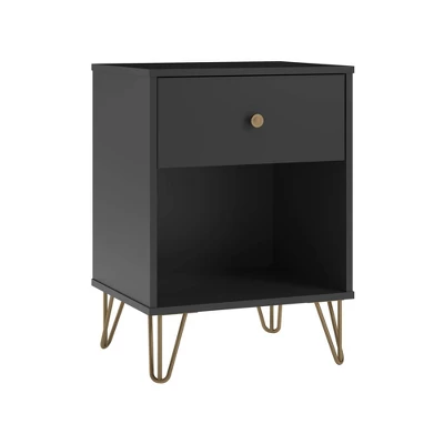 Owen Nightstand Black - Novogratz 5 Owen Nightstand Black - Novogratz - Image 3