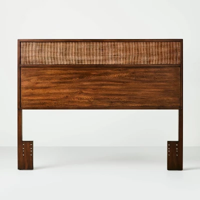 Wood & Cane Transitional Headboard - Hearth & Hand™ With Magnolia 4 Wood & Cane Transitional Headboard - Hearth & Hand™ With Magnolia - Image 2