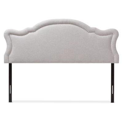 Queen Avery Modern And Contemporary Fabric Headboard Gray - Baxton Studio 3 Queen Avery Modern And Contemporary Fabric Headboard Gray - Baxton Studio