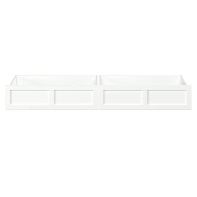 Set Of 2 Twin/Full Drawers White - AFI 4 Set Of 2 Twin/Full Drawers White - AFI - Image 2