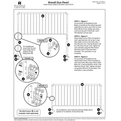 Queen Brandi Metal Headboard Without Bed Frame Bronze - Hillsdale Furniture 6 Queen Brandi Metal Headboard Without Bed Frame Bronze - Hillsdale Furniture - Image 4