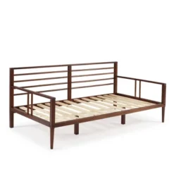 Mid Century Modern Solid Wood Spindle Daybed - Saracina Home -Bedroom Home Store GUEST 03589d72 727c 4275 b0fa 7aa23312241d
