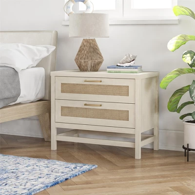 Ameriwood Home Lennon 2 Drawer Nightstand 4 Ameriwood Home Lennon 2 Drawer Nightstand - Image 2