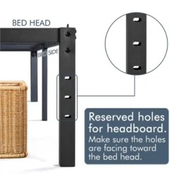Yaheetech Metal Platform Bed Frame With Heavy Duty Steel Slat Support 21 Yaheetech Metal Platform Bed Frame With Heavy Duty Steel Slat Support -Bedroom Home Store GUEST 071d1363 23d5 4e9a 9ee0 9e5722520af5