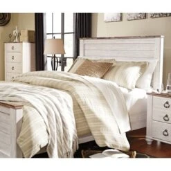 Full/Queen Willowton Panel Headboard Whitewash - Signature Design By Ashley 18 Full/Queen Willowton Panel Headboard Whitewash - Signature Design By Ashley -Bedroom Home Store GUEST 080909e5 78e0 46a9 a307 72fc3e84060a