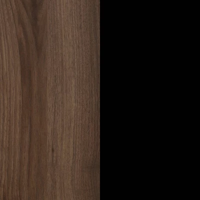 Flam 7 Drawer Double Dresser Natural Walnut/Matte Black - South Shore 8 Flam 7 Drawer Double Dresser Natural Walnut/Matte Black - South Shore - Image 6