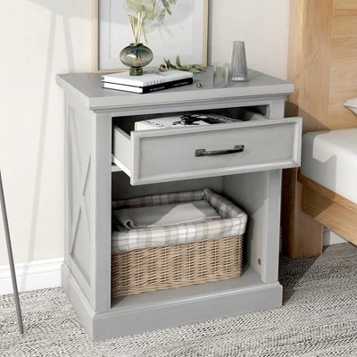 Modern Wooden Nightstand With Drawers Storage - ModernLuxe 13 Modern Wooden Nightstand With Drawers Storage - ModernLuxe - Image 11