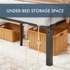 Yaheetech Metal Platform Bed Frame With Heavy Duty Steel Slat Support 20 Yaheetech Metal Platform Bed Frame With Heavy Duty Steel Slat Support -Bedroom Home Store GUEST 09b7f1d7 e7d6 44e6 9554 8a34d56031c7