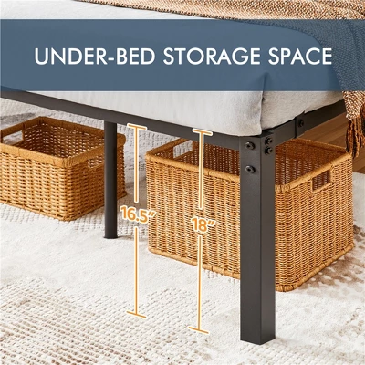 Yaheetech Metal Platform Bed Frame With Heavy Duty Steel Slat Support 8 Yaheetech Metal Platform Bed Frame With Heavy Duty Steel Slat Support - Image 6
