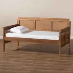 Twin Toveli Wood Daybed Ash Walnut - Baxton Studio 14 Twin Toveli Wood Daybed Ash Walnut - Baxton Studio -Bedroom Home Store GUEST 0a846a82 62eb 401b 9591 a7dc3ec64b14