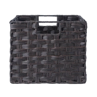 42" 7pc Leo Storage Shelf With Baskets Espresso/Chocolate - Winsome 11 42" 7pc Leo Storage Shelf With Baskets Espresso/Chocolate - Winsome - Image 9