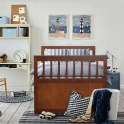 Costway Twin Captain's Bed Bunk Bed Alternative W/ Trundle & Drawers For Kids WalnutEspressoWhite 17 Costway Twin Captain's Bed Bunk Bed Alternative W/ Trundle & Drawers For Kids WalnutEspressoWhite -Bedroom Home Store GUEST 0cad6f60 2178 4289 bf06 a71d9239970a