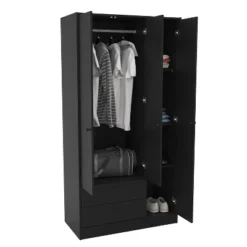 Denmark 3 Door And 2 Drawer Wardrobe - Chique 14 Denmark 3 Door And 2 Drawer Wardrobe - Chique -Bedroom Home Store GUEST 0fa308fc 2fa3 4323 9d67 f1cda8db494a
