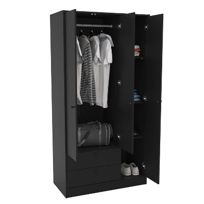 Denmark 3 Door And 2 Drawer Wardrobe - Chique 6 Denmark 3 Door And 2 Drawer Wardrobe - Chique - Image 4