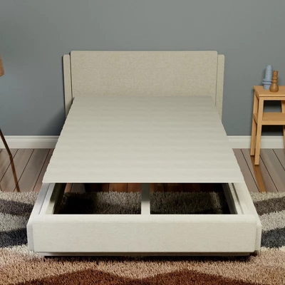 Continental Sleep, 0.75-Inch Standard Mattress Support Wooden Bunkie Board/Slats With Covered 4 Continental Sleep, 0.75-Inch Standard Mattress Support Wooden Bunkie Board/Slats With Covered - Image 2