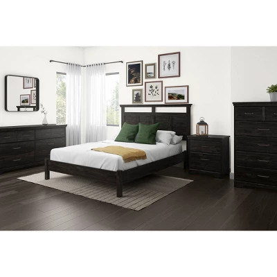 Versa 5 Drawer Chest Rubbed Black - South Shore 4 Versa 5 Drawer Chest Rubbed Black - South Shore - Image 2