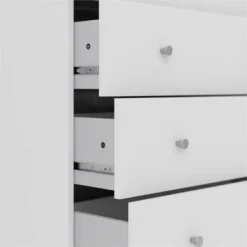 Wood Portland 5 Drawer Chest In White-Tvilum 18 Wood Portland 5 Drawer Chest In White-Tvilum -Bedroom Home Store GUEST 1267580e 1862 43a5 9ff7 c73e6cce3e49