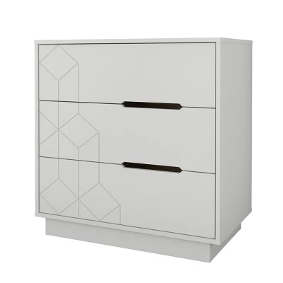 4pc Full Ivory Bedroom Set White - Nexera 4 4pc Full Ivory Bedroom Set White - Nexera - Image 2
