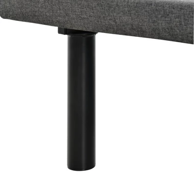 HOMCOM Twin XL Adjustable Bed Frame, Ergonomic Zero Gravity Power Bed Base With Head And Foot Incline, Memory, And Wireless Remote, Gray 6 HOMCOM Twin XL Adjustable Bed Frame, Ergonomic Zero Gravity Power Bed Base With Head And Foot Incline, Memory, And Wireless Remote, Gray - Image 4