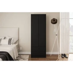Denmark 2 Door And 2 Drawer Wardrobe - Polifurniture 16 Denmark 2 Door And 2 Drawer Wardrobe - Polifurniture -Bedroom Home Store GUEST 19f37f30 4e54 4970 8413 4def1fd3c33e