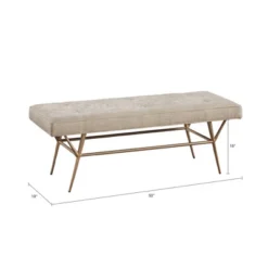 Tinsley Accent Bench Light Tan - Martha Stewart 15 Tinsley Accent Bench Light Tan - Martha Stewart -Bedroom Home Store GUEST 1b0792a4 7ee2 4130 979f 7da6985b747e