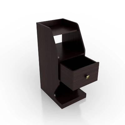 Diehle 3 Open Shelves Nightstand - MiBasics 6 Diehle 3 Open Shelves Nightstand - MiBasics - Image 4