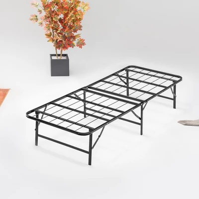 Continental Sleep 14 Inch Quickbase Metal Mattress Platform Bed Frame Foundation With Steel Slats (No Box Spring Needed), Twin, Black 8 Continental Sleep 14 Inch Quickbase Metal Mattress Platform Bed Frame Foundation With Steel Slats (No Box Spring Needed), Twin, Black - Image 6