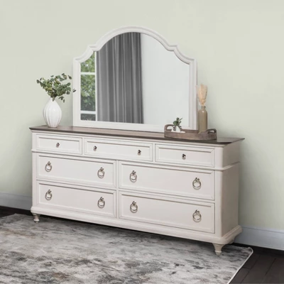6pc Cristina Bedroom Set White - Abbyson Living 12 6pc Cristina Bedroom Set White - Abbyson Living - Image 10
