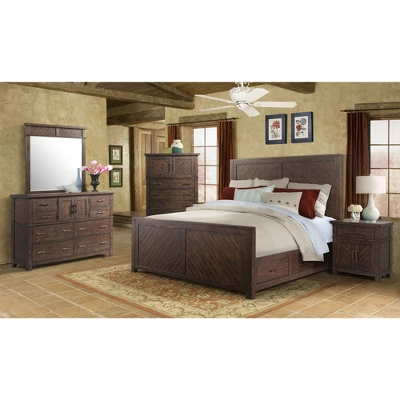 Dex Dresser Walnut Brown - Picket House Furnishings 4 Dex Dresser Walnut Brown - Picket House Furnishings - Image 2