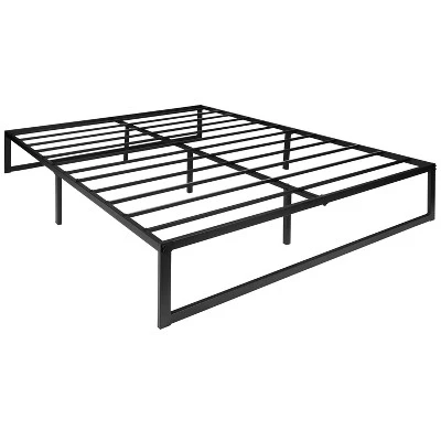 Emma And Oliver 14" Platform Bed Frame & 12" Mattress In A Box - No Box Spring Required 4 Emma And Oliver 14" Platform Bed Frame & 12" Mattress In A Box - No Box Spring Required - Image 2