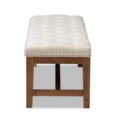 Ainsley Bench - Baxton Studio 9 Ainsley Bench - Baxton Studio - Image 7