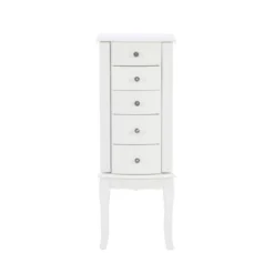 Makenzie Jewelry Armoire White - Powell Company 17 Makenzie Jewelry Armoire White - Powell Company -Bedroom Home Store GUEST 1eae3bfe 3fdc 4193 b8cf 88ceec813162