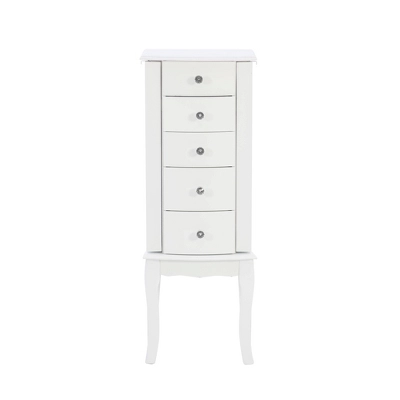 Makenzie Jewelry Armoire White - Powell Company 5 Makenzie Jewelry Armoire White - Powell Company - Image 3