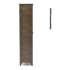 2pc Doney Armoire And Led Mirror Set Reclaimed Oak - MiBasics 9 2pc Doney Armoire And Led Mirror Set Reclaimed Oak - MiBasics -Bedroom Home Store GUEST 1f060939 b84b 4eaf 8d0b 3c8f1cd58583