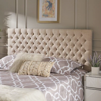 Queen/Full Jezebel Button Tufted Headboard - Christopher Knight Home 3 Queen/Full Jezebel Button Tufted Headboard - Christopher Knight Home