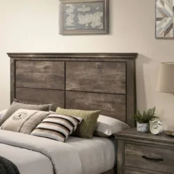 5pc Jacobia Rustic Bedroom Set Gray - HOMES: Inside + Out 13 5pc Jacobia Rustic Bedroom Set Gray - HOMES: Inside + Out -Bedroom Home Store GUEST 1fc911d9 0c50 4c72 8637 2a97de8444ad