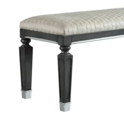 55" House Beatrice Two-Tone Ottoman Beige Fabric/Charcoal/Light Gray - Acme Furniture 8 55" House Beatrice Two-Tone Ottoman Beige Fabric/Charcoal/Light Gray - Acme Furniture -Bedroom Home Store GUEST 20c5a56a a6f3 48c7 9a5c 626cd7946892
