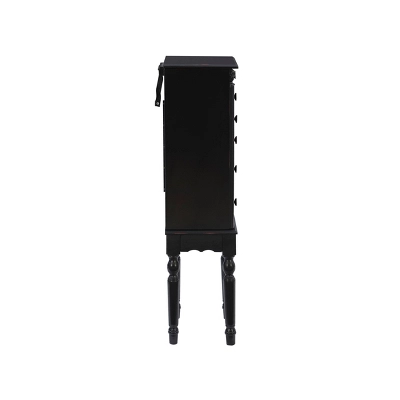 Aria Jewelry Armoire Black - Powell Company 6 Aria Jewelry Armoire Black - Powell Company - Image 4