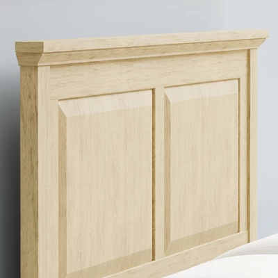 Glenwillow Home Arcadia Solid Wood Panel Headboard In Twin And Full/Queen Sizes 3 Glenwillow Home Arcadia Solid Wood Panel Headboard In Twin And Full/Queen Sizes