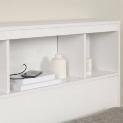 Full Fusion Bookcase Headboard Pure White - South Shore 10 Full Fusion Bookcase Headboard Pure White - South Shore -Bedroom Home Store GUEST 21df641e db83 4f3f b21d 62c509e27eaf