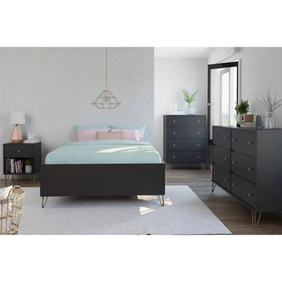 Owen Nightstand Black - Novogratz 8 Owen Nightstand Black - Novogratz - Image 6