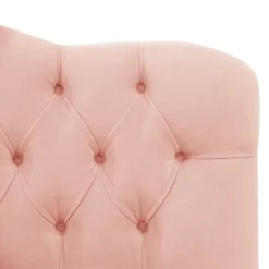 California King Tufted Headboard In Velvet Pink - Skyline Furniture 10 California King Tufted Headboard In Velvet Pink - Skyline Furniture -Bedroom Home Store GUEST 23cc711b 5efa 47a1 b99a 226dc6f73412 1