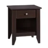 Shoal Creek Nightstand With Drawer & Storage Shelf - Jamocha Wood - Sauder 2 Shoal Creek Nightstand With Drawer & Storage Shelf - Jamocha Wood - Sauder -Bedroom Home Store GUEST 25149f64 ae50 4335 b8c8 d646e14a363e