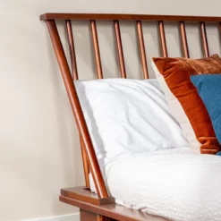 Boho Solid Wood Spindle Platform Bed - Saracina Home 21 Boho Solid Wood Spindle Platform Bed - Saracina Home -Bedroom Home Store GUEST 25c48dee c55c 4d11 acb3 98c5359f0380