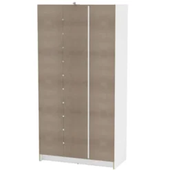 Denmark 3 Door And 2 Drawer Wardrobe White - Polifurniture 9 Denmark 3 Door And 2 Drawer Wardrobe White - Polifurniture -Bedroom Home Store GUEST 262cbc94 2ebf 4d81 adaa 06a6836df86f