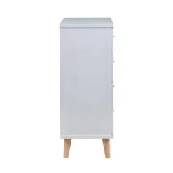 Retreat Mid-Century 4 Drawer Chest White - MiBasics 11 Retreat Mid-Century 4 Drawer Chest White - MiBasics -Bedroom Home Store GUEST 2666c619 213c 4f2d b652 ef63c7bc6255