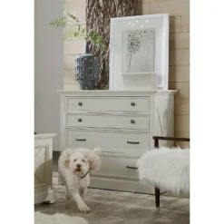 Seaside Lodge Vertical Dresser White - Home Styles