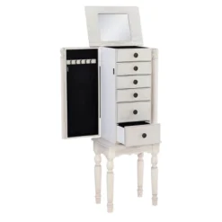 Obrecht Jewelry Armoire Off White - Powell Company 30 Obrecht Jewelry Armoire Off White - Powell Company -Bedroom Home Store GUEST 26aa19b3 ea5e 47c1 aad4 9c0dc9362c09