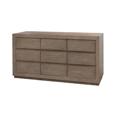 6pc Resto Bedroom Set Weathered Brown - Abbyson Living 4 6pc Resto Bedroom Set Weathered Brown - Abbyson Living - Image 2